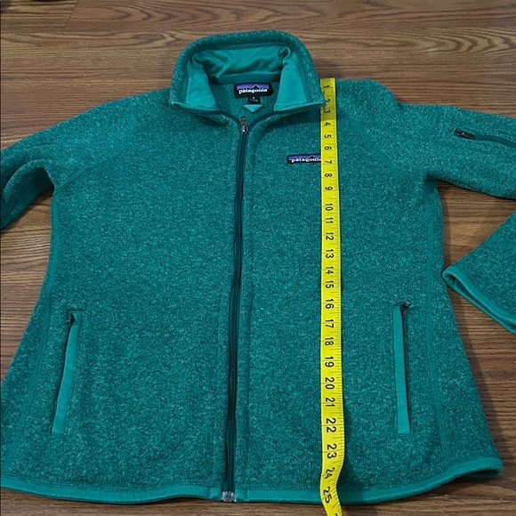 Patagonia Better Sweater STY25542FA16 Womens Size Small Green Full Zip | 2016 - Picture 5 of 7
